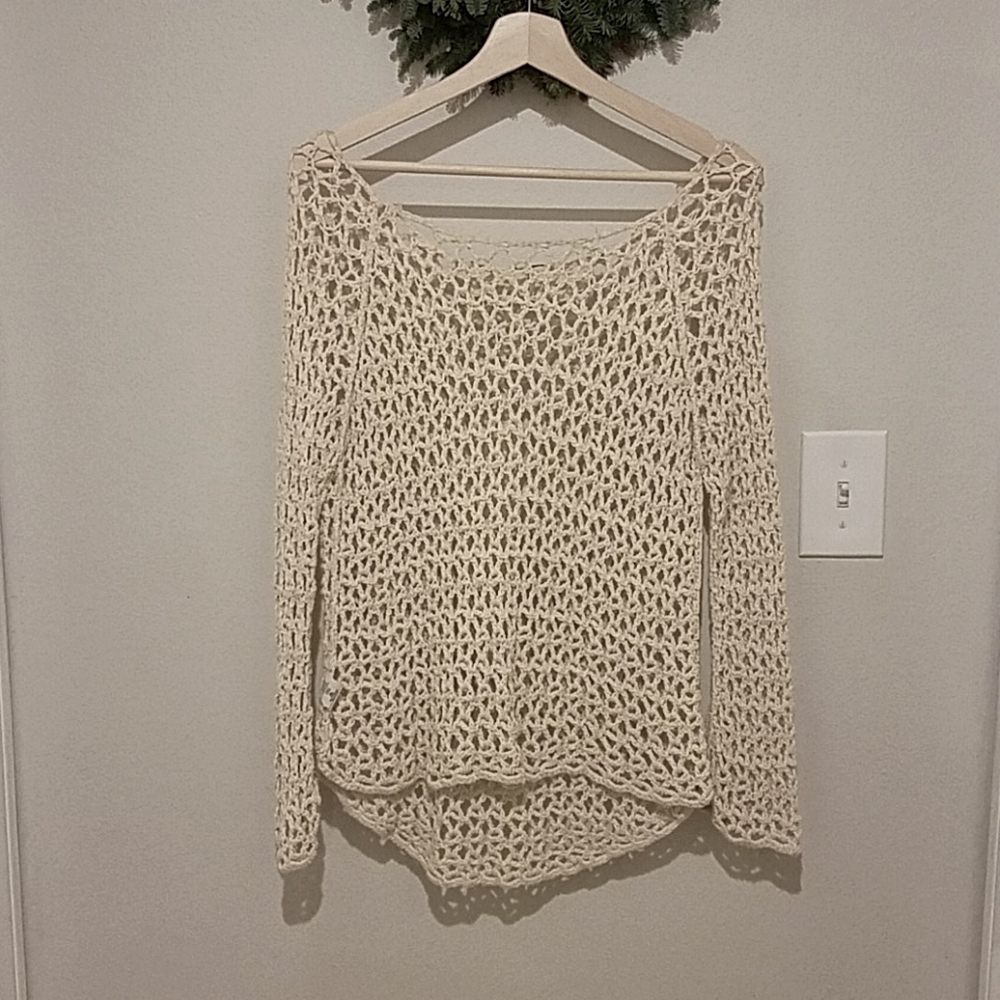 Free People Macrame Top